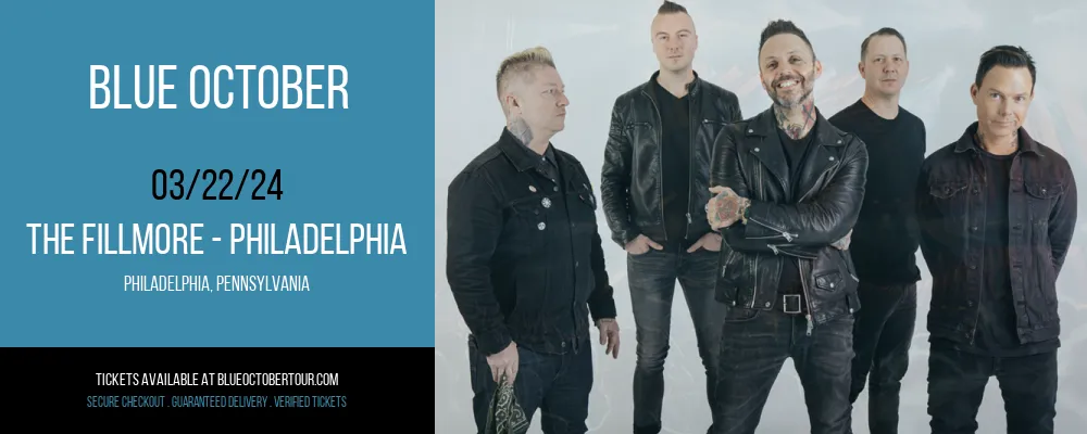 Blue October at The Fillmore at The Fillmore